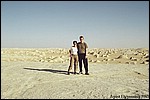 Me and Simo in the White Desert