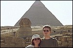 Me and my mother in Giza
