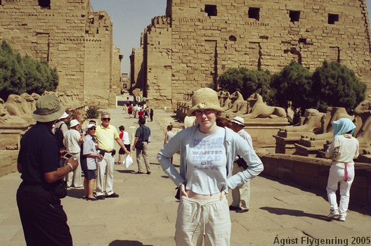 My sister in Luxor