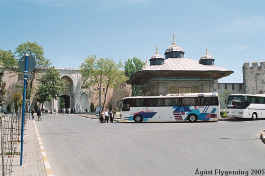 The front of Topkapi Palace