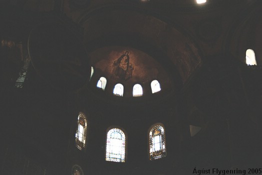 Inside Hagia Sophia