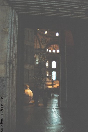 Inside Hagia Sophia