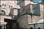 Inside the court of Hagia Sophia
