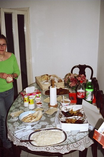 The food in my party