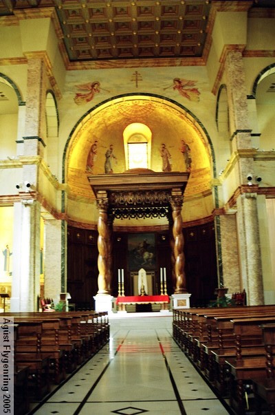 Mar Girgis (St. George) Maronite Cathedral in the downtown area