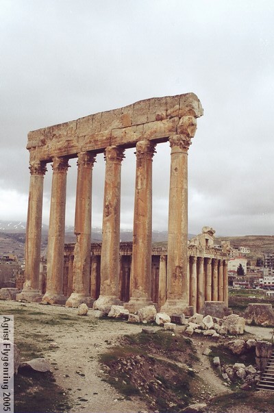 Remains of the Temple of Jupiter and the Temple of Bacchus