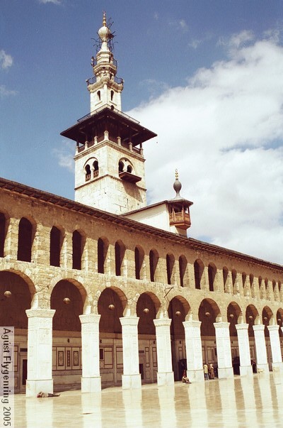 Minaret of the Bride in the Umayyad Mosque