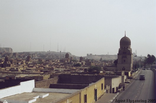 Looking over the City of the Dead