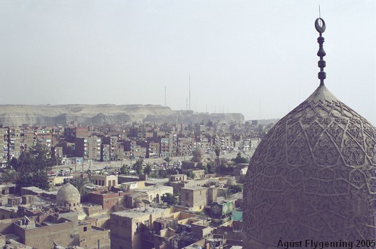 Looking over from the mosque over the City of the Dead