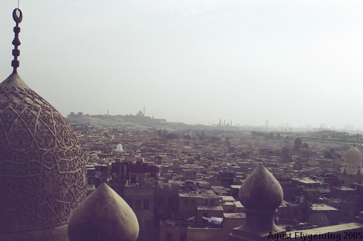 Looking over from the mosque over the City of the Dead