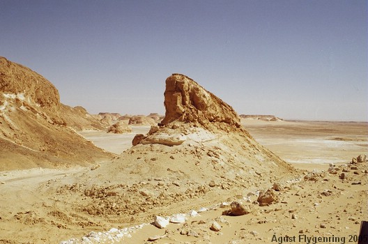 Driving into the White Desert