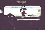 Inside our Land Cruiser